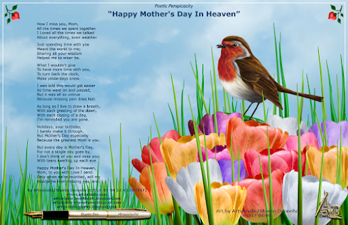 Happy Mothers Day In Heaven by Artsieladie