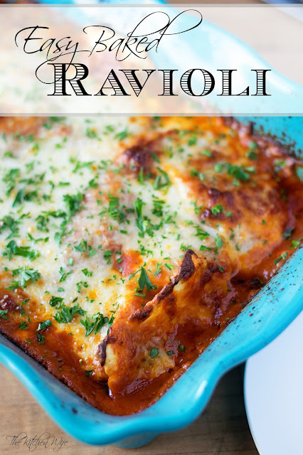 Easy Baked Ravioli Recipe - The Kitchen Wife