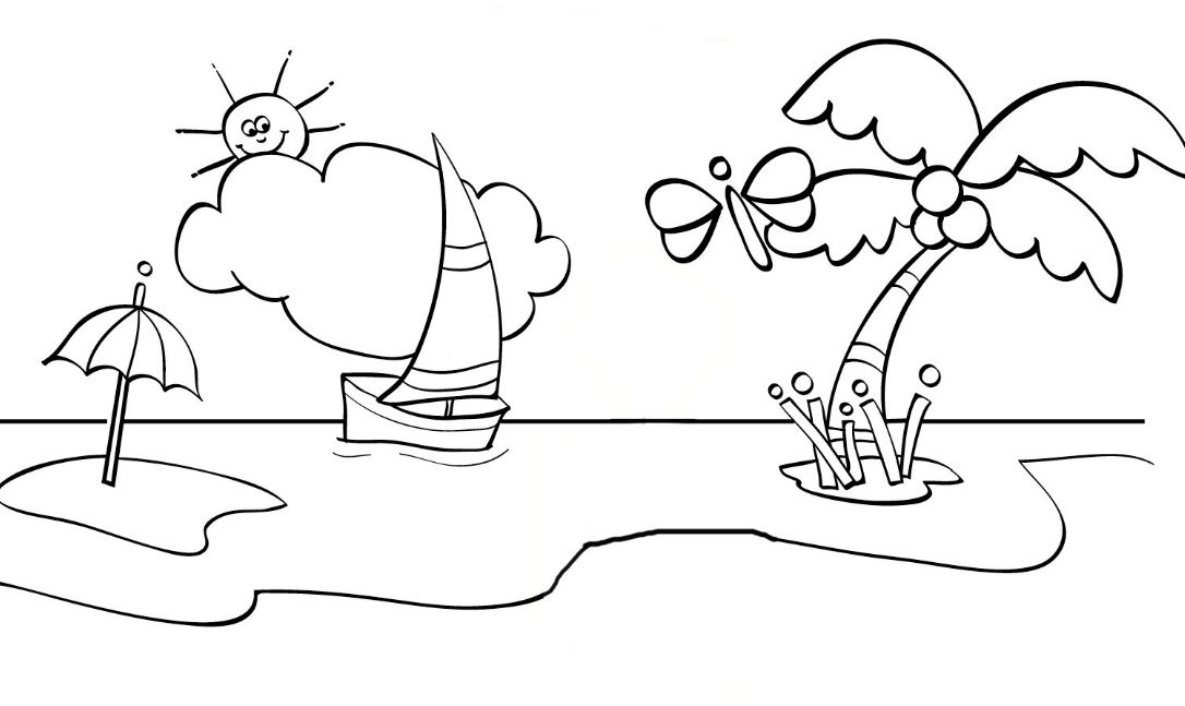 100 Gambar Ikan : Cara Mewarnai Sketsa Gambar Ikan untuk Anak-Anak TK