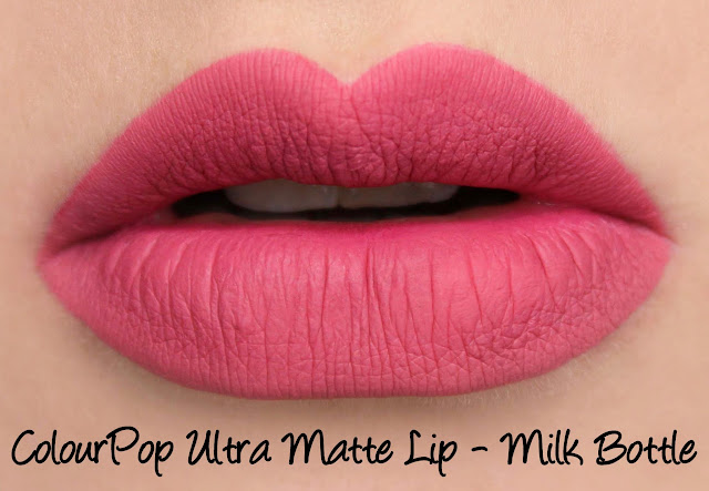 ColourPop Ultra Matte Lip - Milk Bottle Swatches & Review