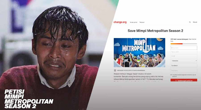 Ada Petisi Mimpi Metropolitan Season 2 Di Internet