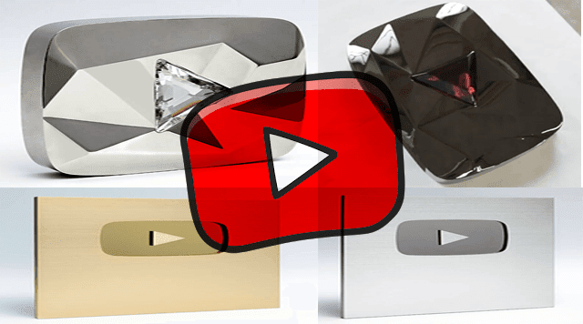 تعرف على انواع الدروع التي تقدمها اليوتيوب كجوائز لصناع المحتوى