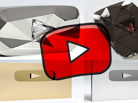 تعرف على انواع الدروع التي تقدمها اليوتيوب كجوائز لصناع المحتوى