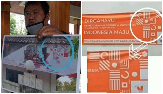 Kisah Logo HUT RI ke-75 yang jadi Sorotan dan Kontroversi karena Dianggap Mirip Salib, Aa Gym Sampai Ngabalin Ikut Turun Tangan!