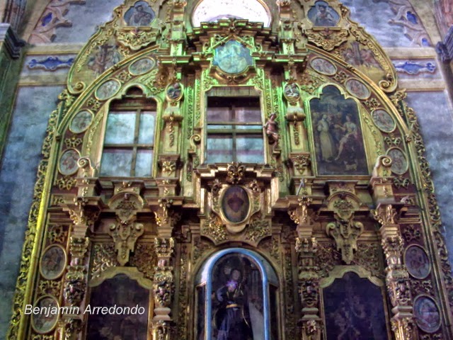 El Bable El interior del Santuario del Señor de Mapethé, el Cardonal