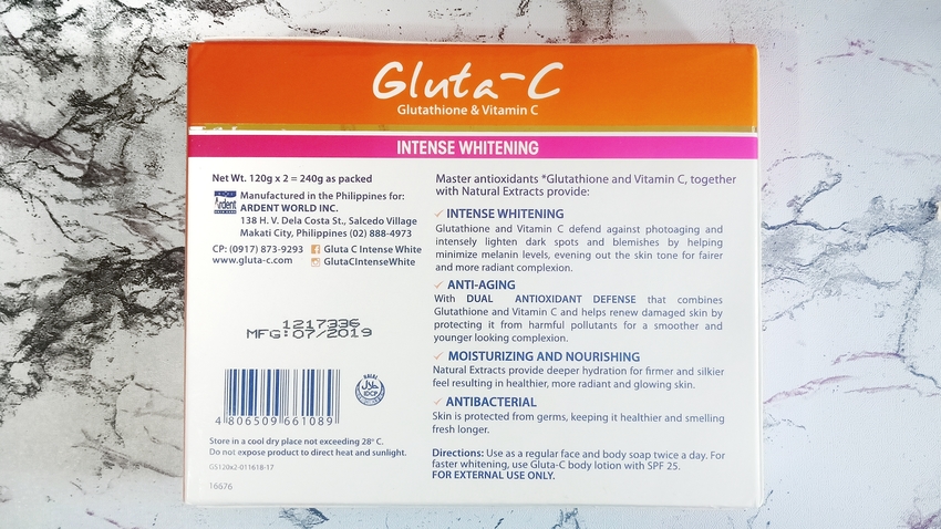 gluta c face and neck cream