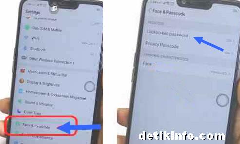 Cara Membuat Pola Atau Sandi Layar Hp Oppo A3s Detik Info
