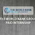 Stage d'hiver rémunéré par la Banque mondiale 2023 pour les jeunes professionnels
