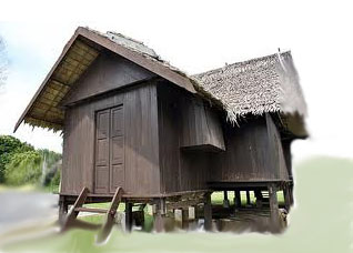 Esden Art: Rumah Tradisional Negara Malaysia