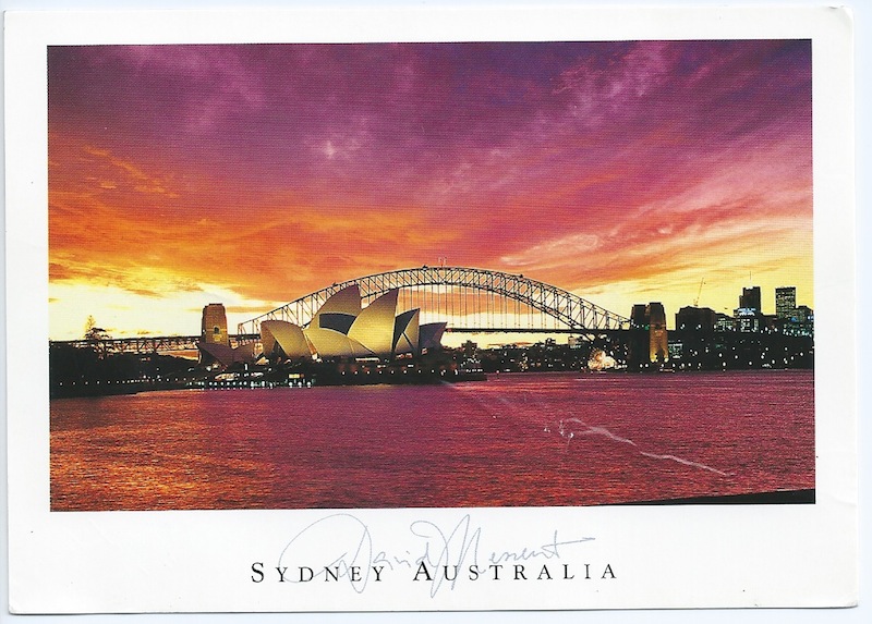 Postcard Voyage Postcard from Australia!