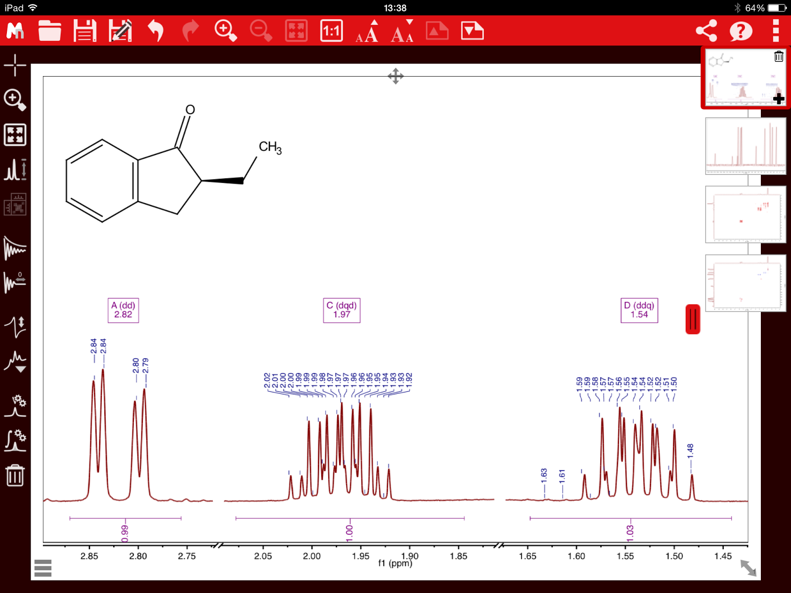 NMR Analysis, Processing and Prediction NMR for iPad and Android Beta
