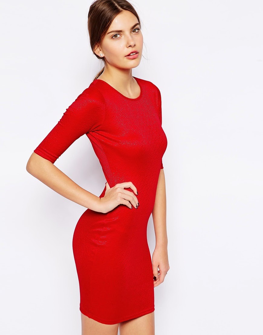 pretties' closet AX Paris Shimmer Fabric Mini Dress