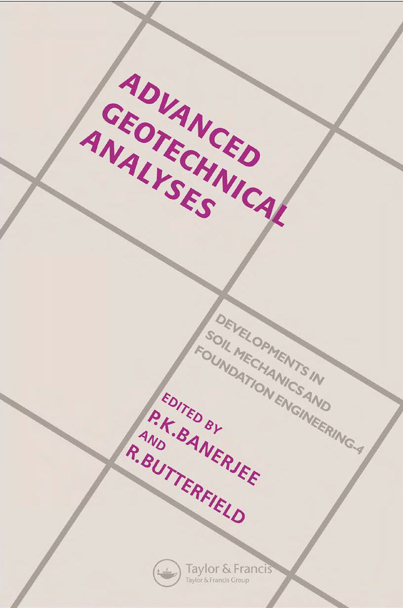 Advanced Geotechnical Analyses