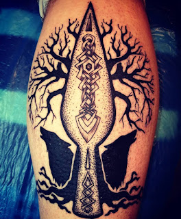 yggdrasil wolf tattoo