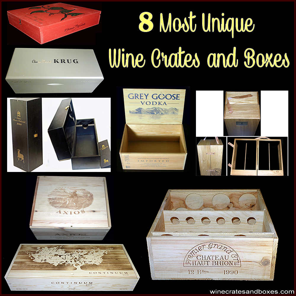 Wine Crates and Boxes 8 Most Unique Wine Crates and Boxes