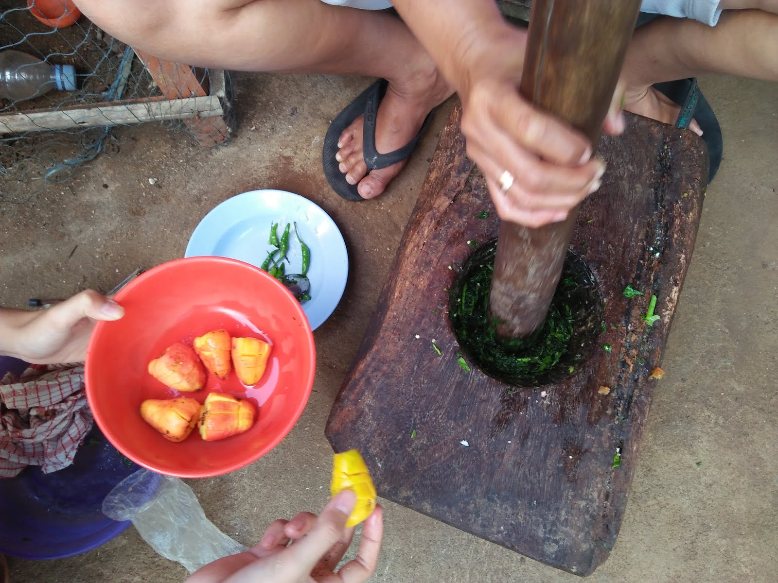 Sepiring Rujak Bebek Jambu Monyet Dari Gunungkidul