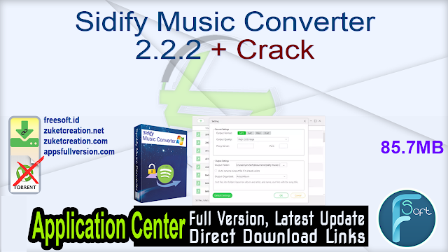 sidify music converter crack 2019 sidify music converter crack 2019