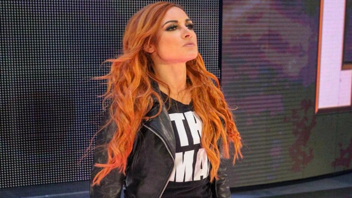 Becky Lynch estava nos bastidores do WWE SmackDown desta semana