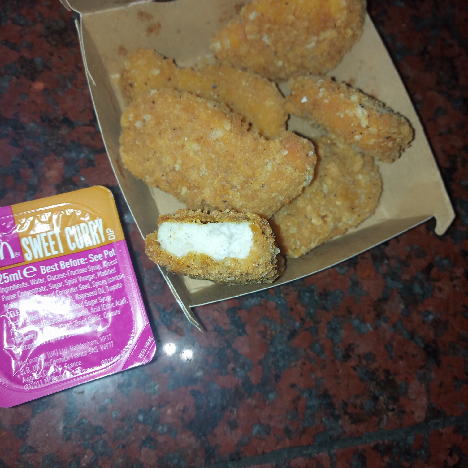 Supersupergirl's dining reviews McDonalds Katsu Curry Chicken