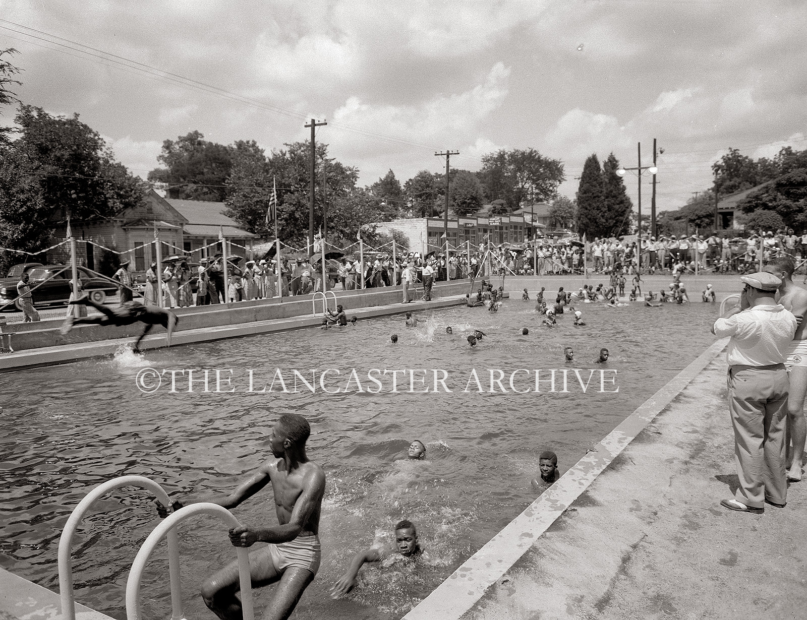 THE LANCASTER ARCHIVE Lancaster City Pool 1953 Lancaster SC Photos
