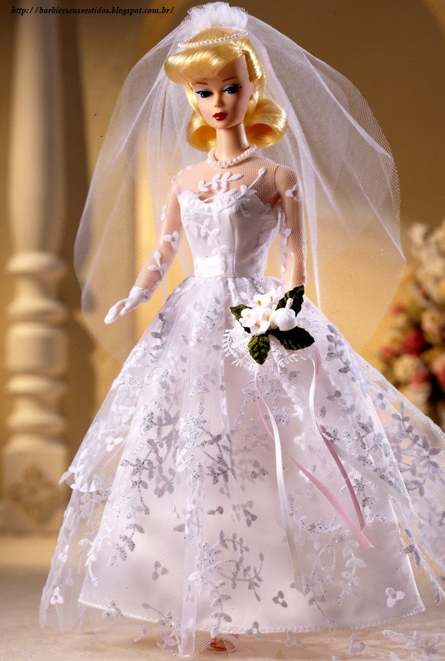 Barbie E Seus Vestidos 1997 Wedding Day® Barbie® Doll