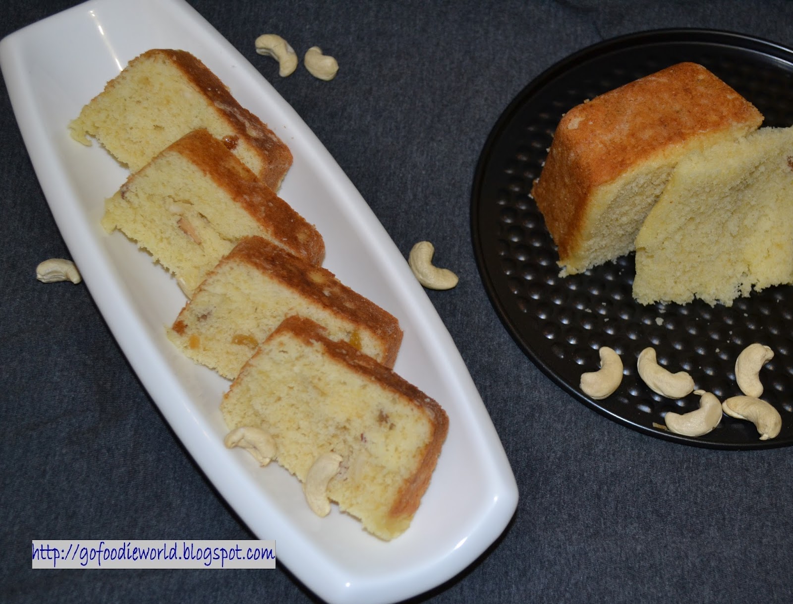 For Food Lovers Mixed nuts cake