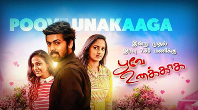 Poove Unakkaga TV Serial (Sun TV): Timings, Cast, Actors, Actress