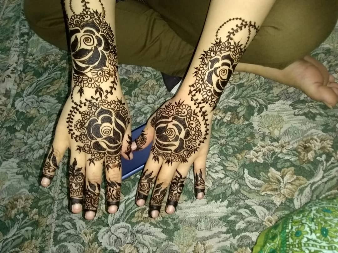 KingsBlog2u 10 ️ Heart Touching Mehndi designs 2024 checkout LOVELY