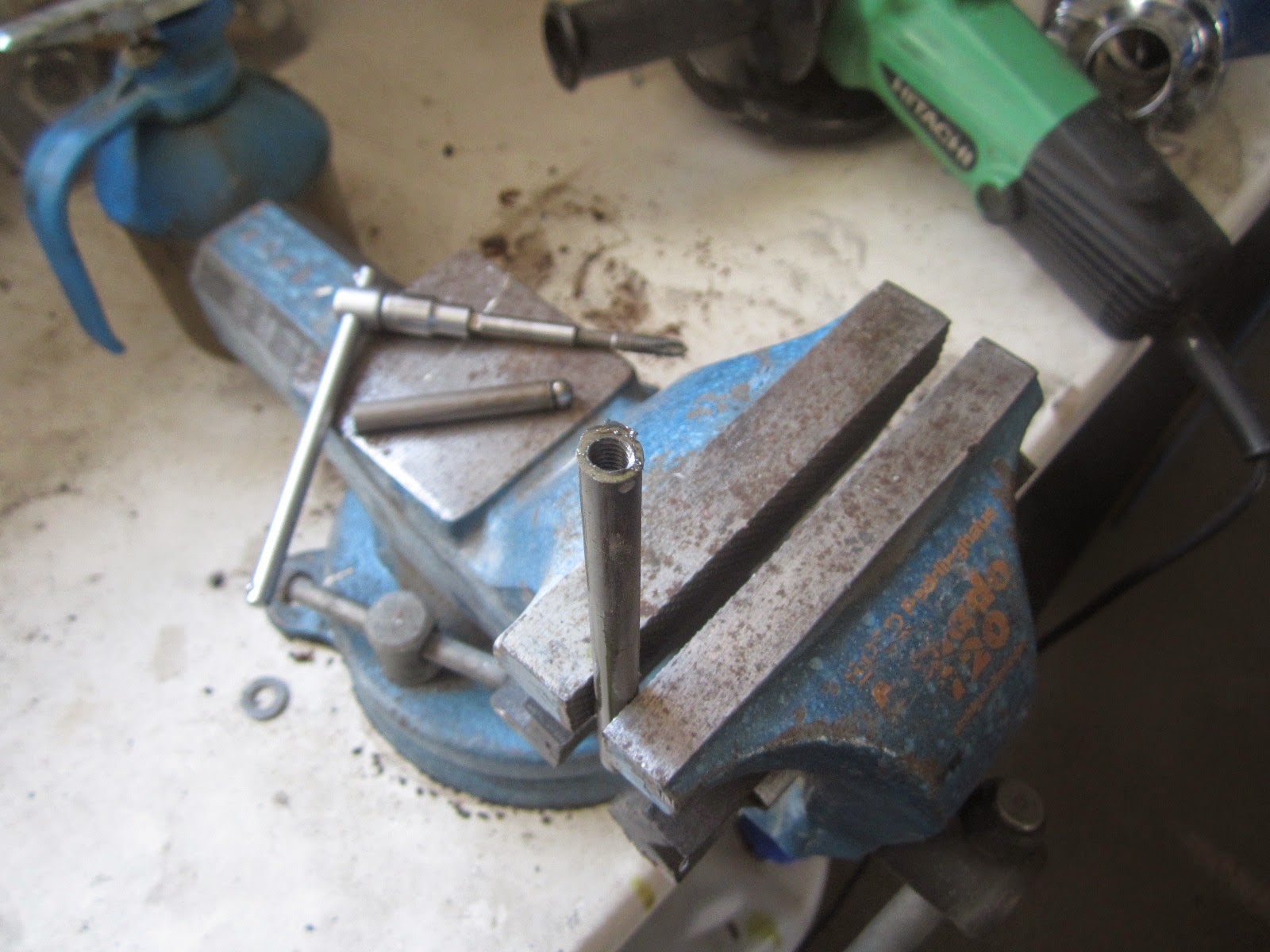 Kvicksilverpuman Push rod length checker DIY.