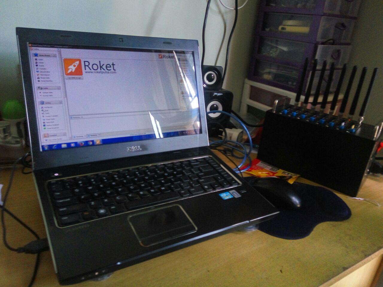 Memulai Bisnis Server Pulsa dengan Laptop