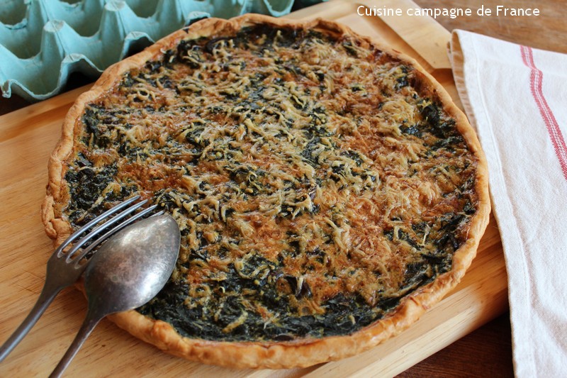Cuisine et Campagne de France : Quiche aux épinards frais ...