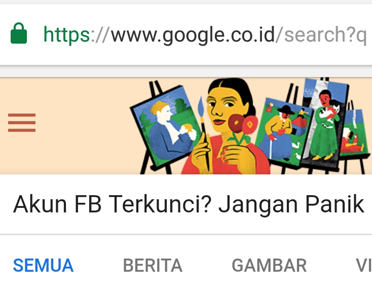 Akun FB Terkunci? Jangan Panik Inilah Cara Mengaktifkan nya - CacaTrik.com