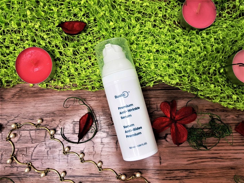 Serum przeciwzmarszczkowe Buatic - 100% naturalnych składników aktywnych