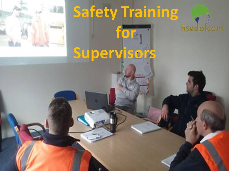 presentation site safety supervisor