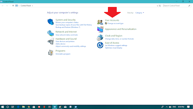 Windows 10 User Accounts Password