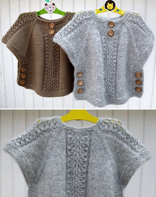 Amazing Knitting: Ea's Poncho - Knitting Pattern