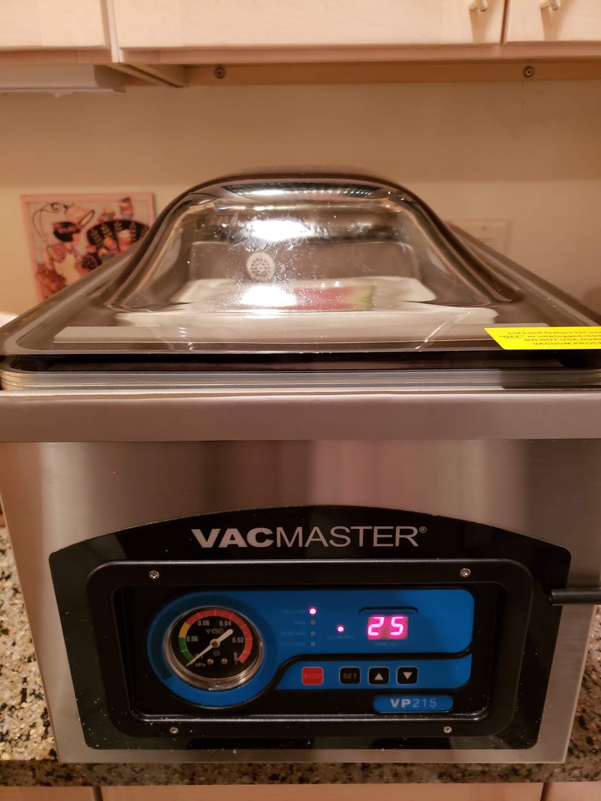 Cooking Blahg It's Here Vacmaster VP215 Chamber Vacuum Sealer eidtion