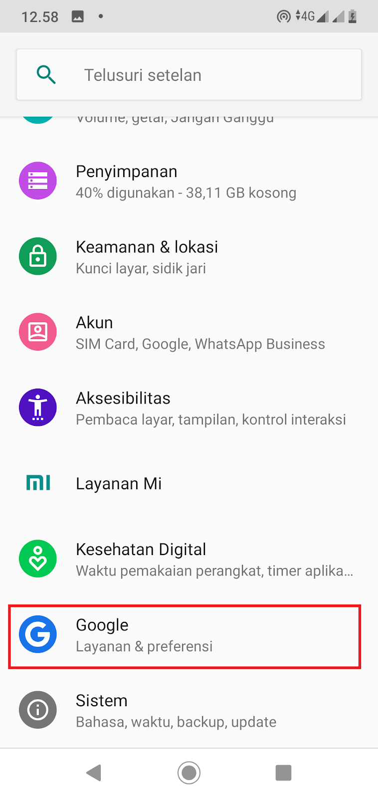 Cara Melihat Kode Keamanan (Security Code) Google by