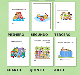 CUADERNOS VACACIONES INGLÉS PRIMARIA