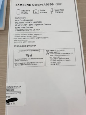 Samsung Galaxy A90 Leaked Specifications