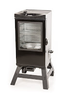 Masterbuilt 20076916 30" Digital Electric Smoker, 4 racks with up to 80 lbs of food capacity, 800 watt, temperature up to 275 degrees F, front-mounted control panel and RF Remote Control