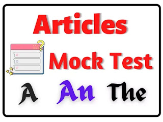 English Articles Mock Test