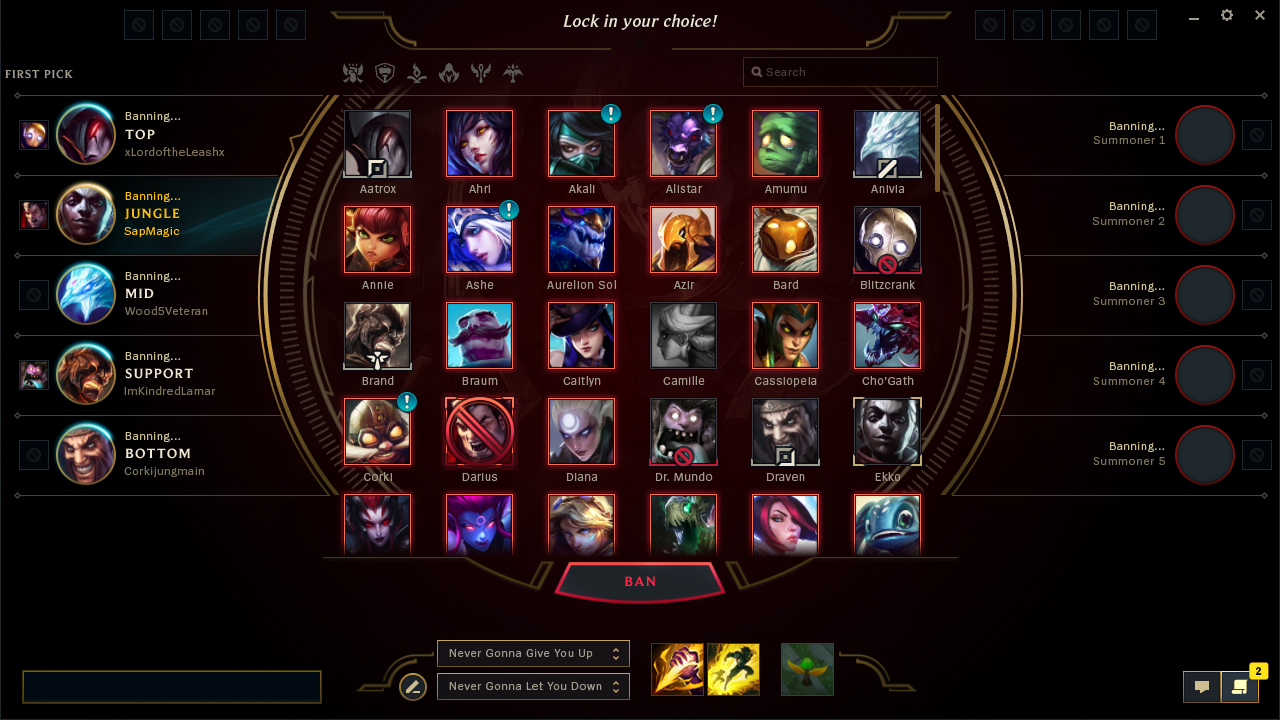 10 Ban System is Now Live [League of Legends] AdventZ Gaming