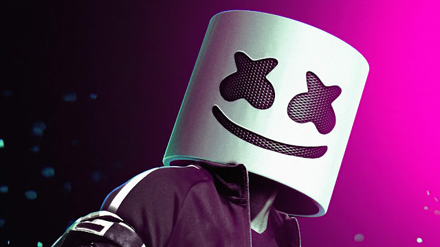 4k Marshmello iPhone and desktop wallpaper