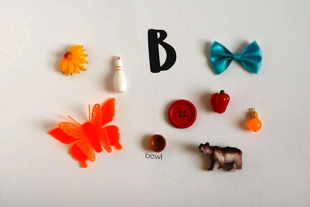 Language objects for Montessori alphabet box by TomToy