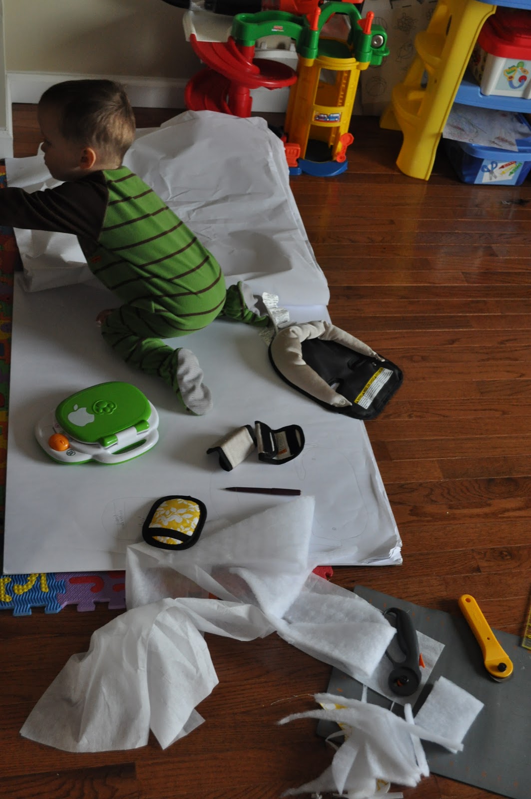 made Graco Infant Car Seat Cover (Snugride) Redo