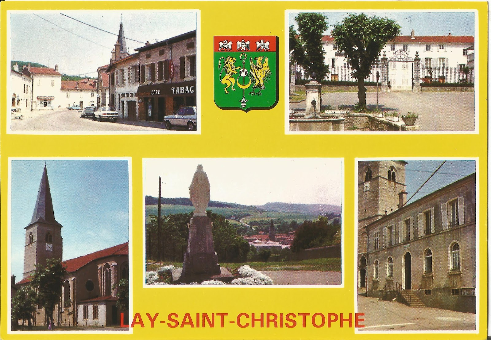 LAY SAINT CHRISTOPHE en LORRAINE PHOTOS et CARTES POSTALE DE LAY