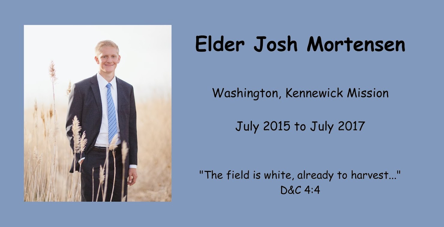 Elder Josh Mortensen