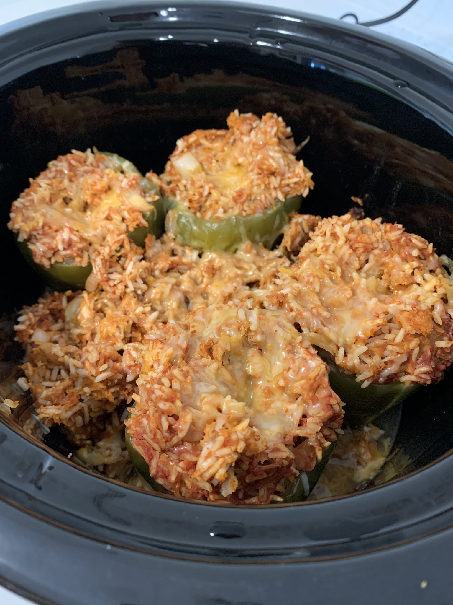 Slow Cooker Stuffed Peppers