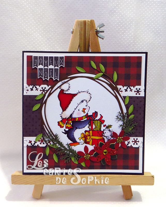 Les Étampes Simple à Souhait: Pingouin de Noël Les Étampes Simple à Souhait: Pingouin de Noël